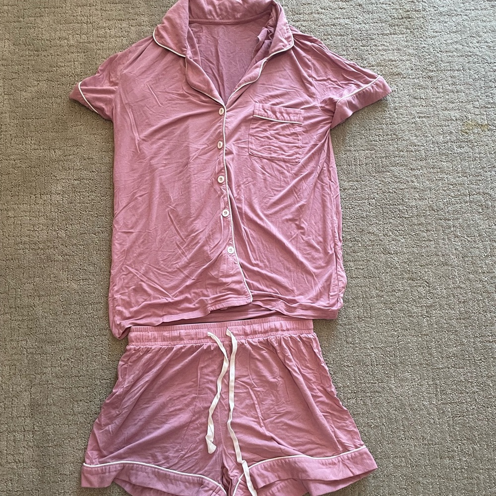 ‼️SOLD- FREE with purchase - Pink Women's Pajama Set